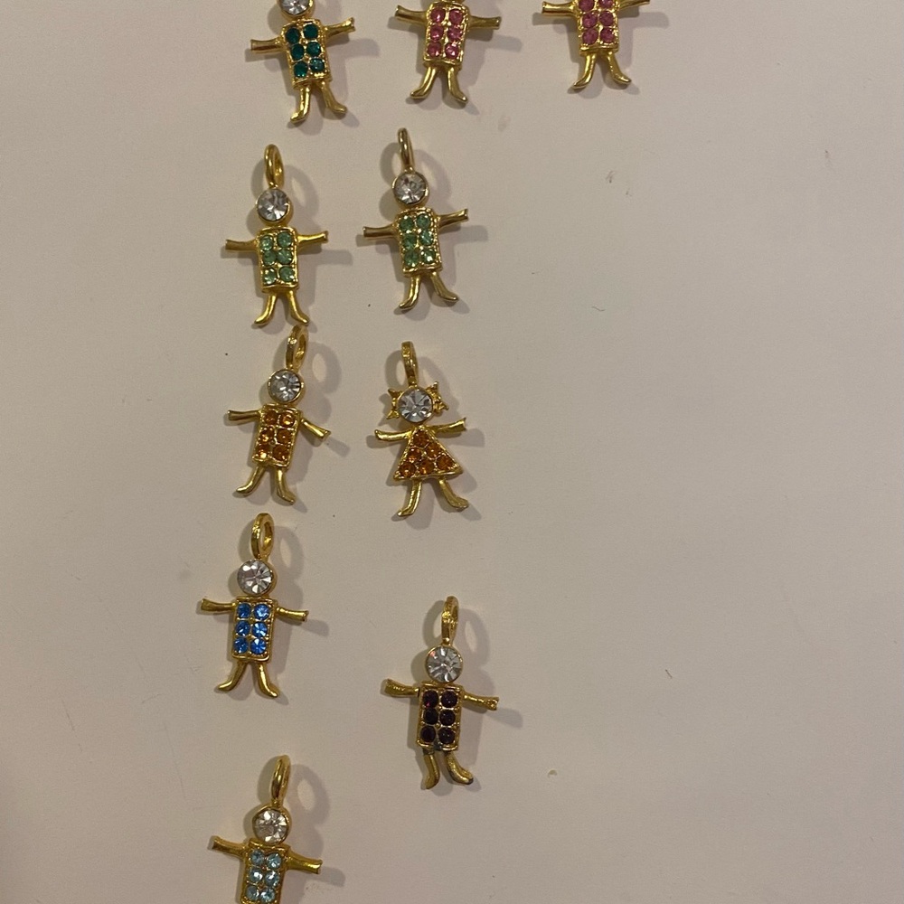 USA-KIS CHILD BIRTHSTONE CHARMS - Picture 3 of 7